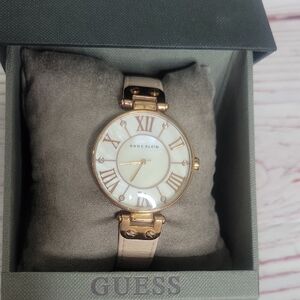 Anne Klein Gold and Cream Women's Watch